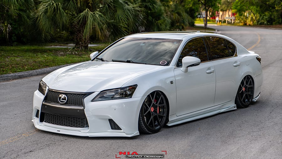 Lexus GS F-Sport Front NIA Splitter Lip Body Kit 2012-2015