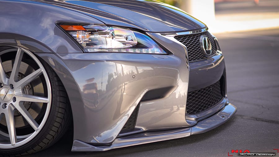 Lexus GS F-Sport Front NIA Splitter Lip Body Kit 2012-2015