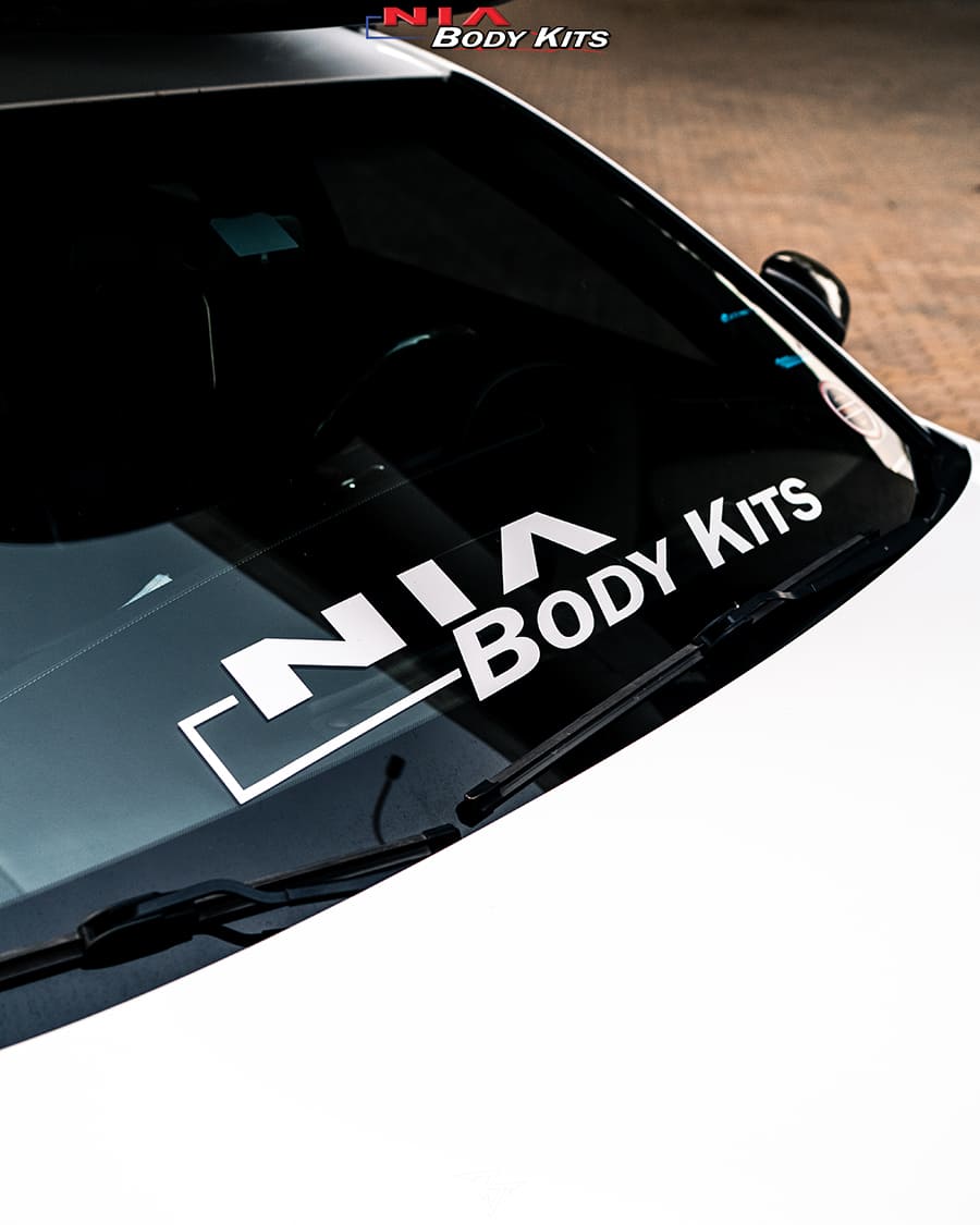 NIA Body Kits Windshield Banner