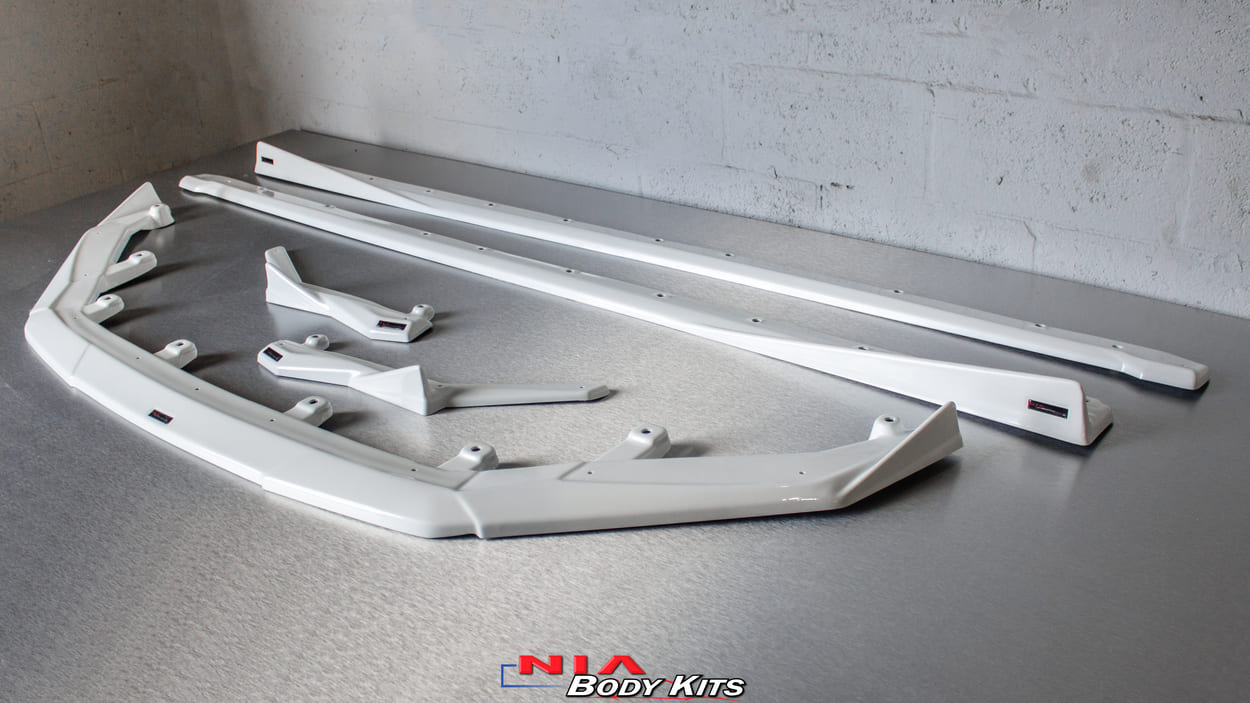 Lexus IS Base Model Full Splitter Lip Body Kit (Front, Sides, Rears) 2021+