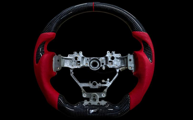 Lexus IS 2017-2020 Carbon Fiber Steering Wheel With Inserts