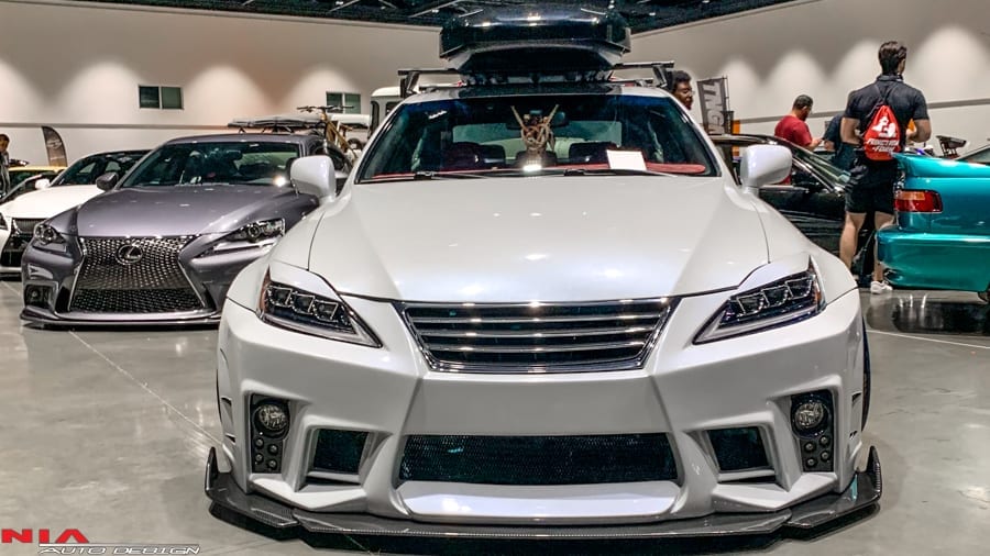 Lexus NIA Eyelids for IS F-Sport 2011-13 (Compatible with V-Land Headlights)