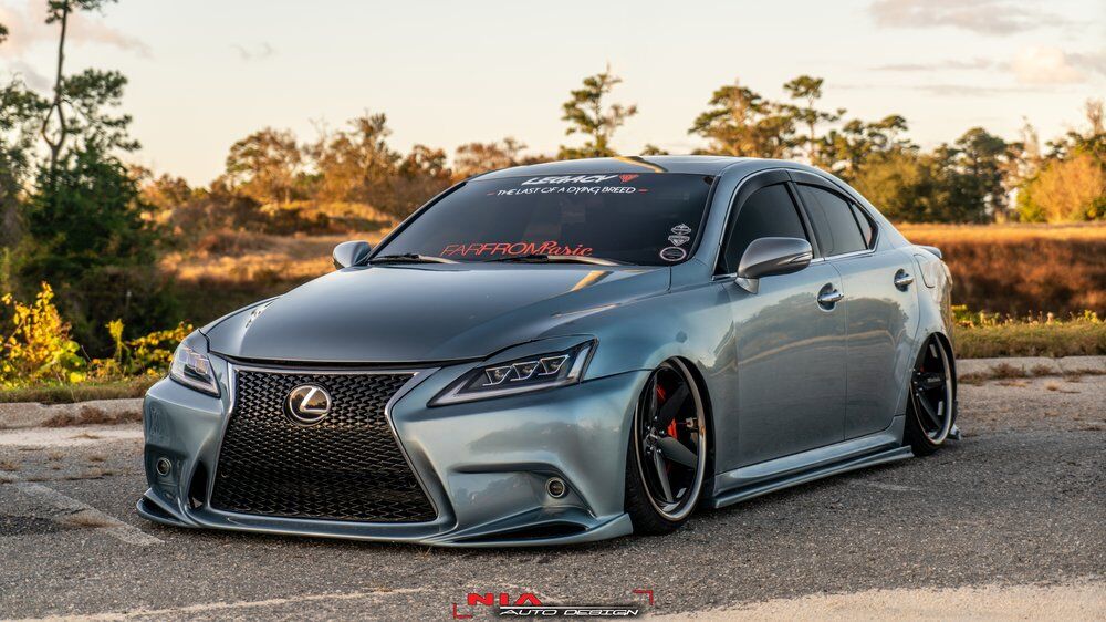 Lexus NIA Eyelids for IS F-Sport 2011-13 (Compatible with V-Land Headlights)