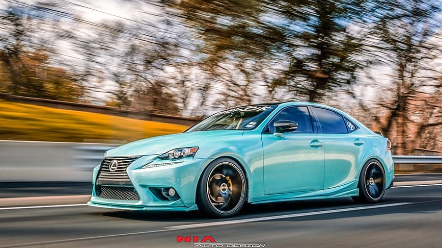 Lexus IS (Base Model / Non-F-Sport) NIA Full Splitter Lip Body Kit (2014-16)