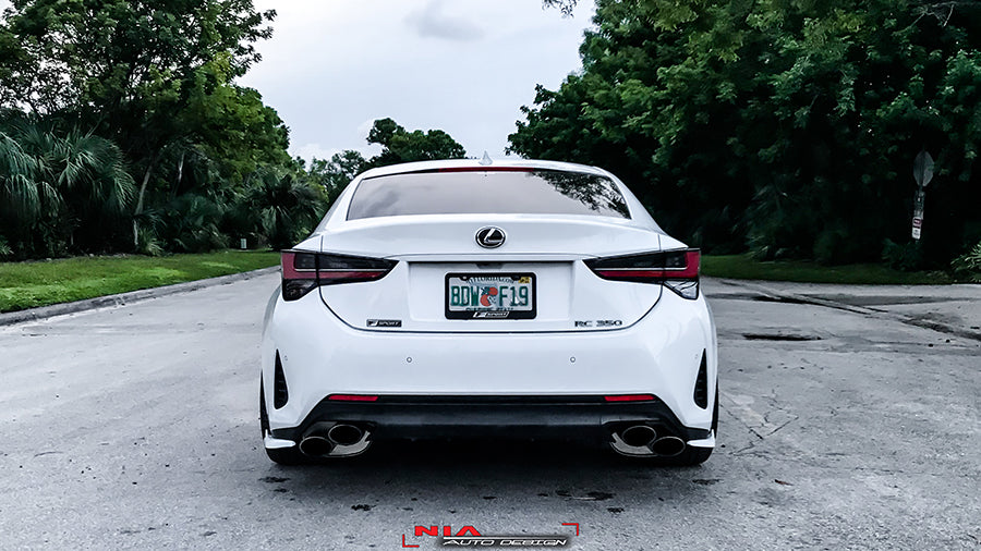 Lexus RC NIA Rear Lip Spats 2019-2025