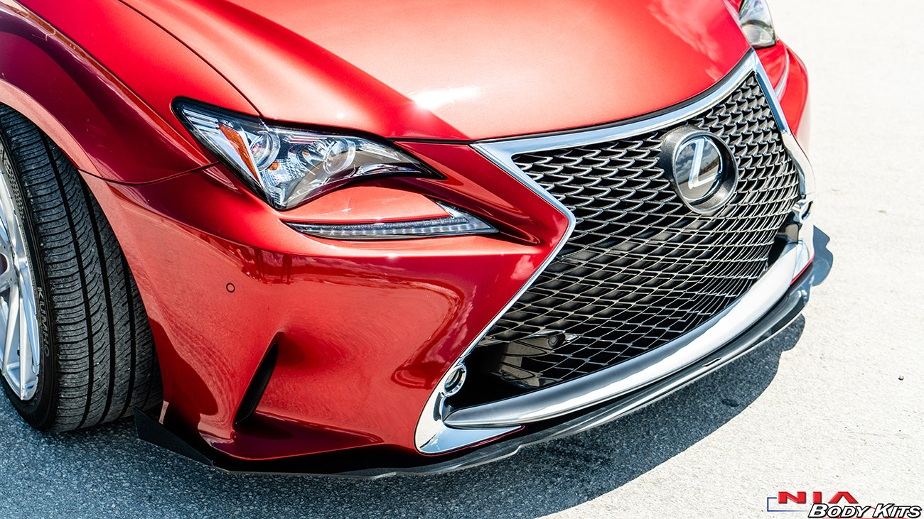 Lexus RC NIA Front Sleek Splitter 2015-2018