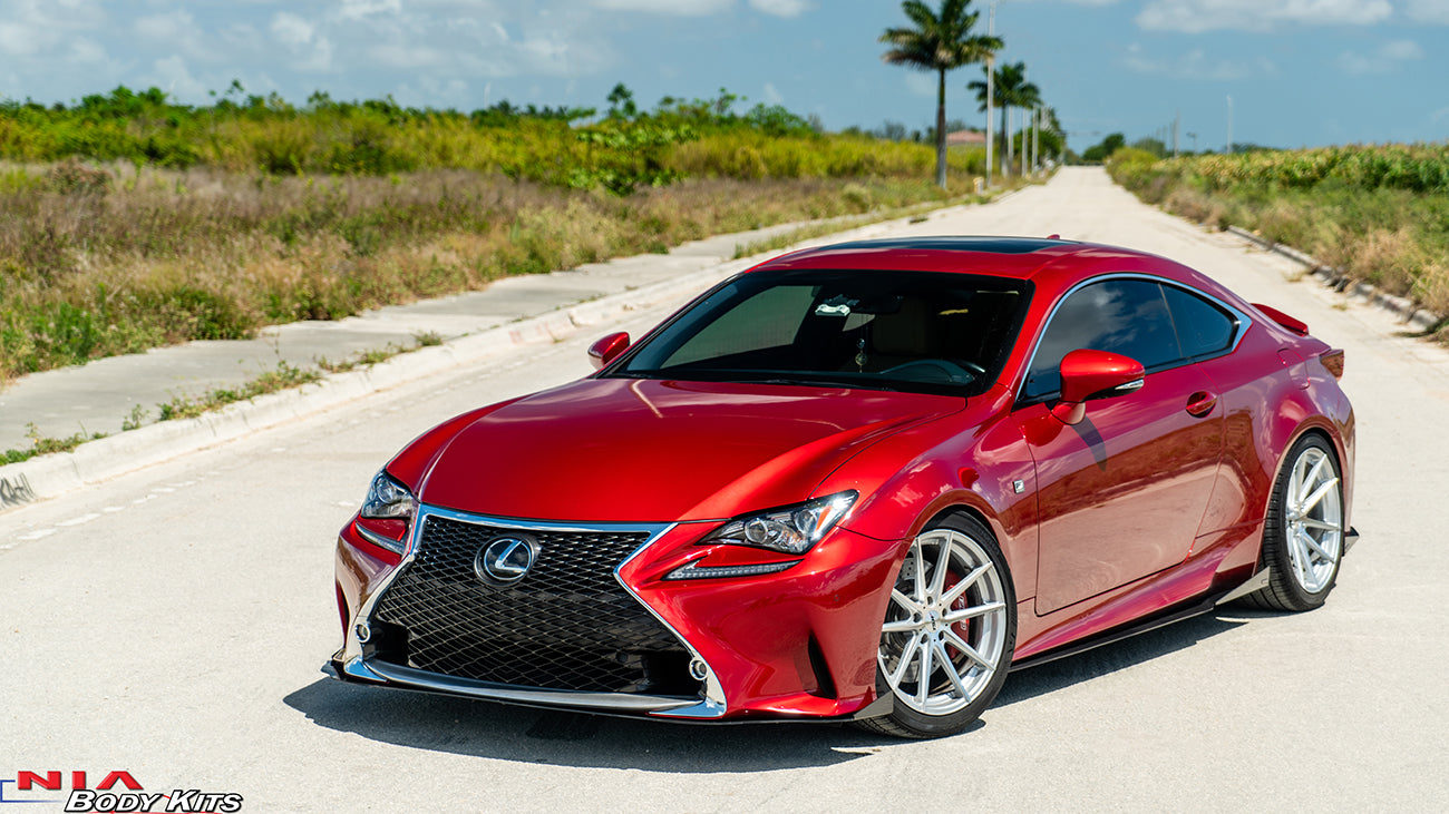 Lexus RC NIA Side Skirts Sleek Splitter 2015-2018