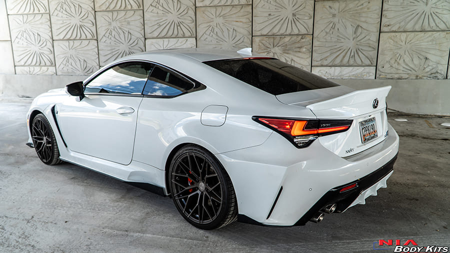 Lexus RC-F NIA Full Sleek Splitter Kit with Diffuser (6pcs) 2020-2024