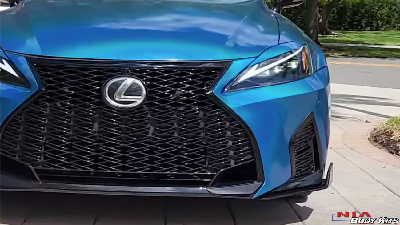 Lexus NIA Eyelids for IS F-Sport 2011-13 (Compatible with V-Land Headlights)