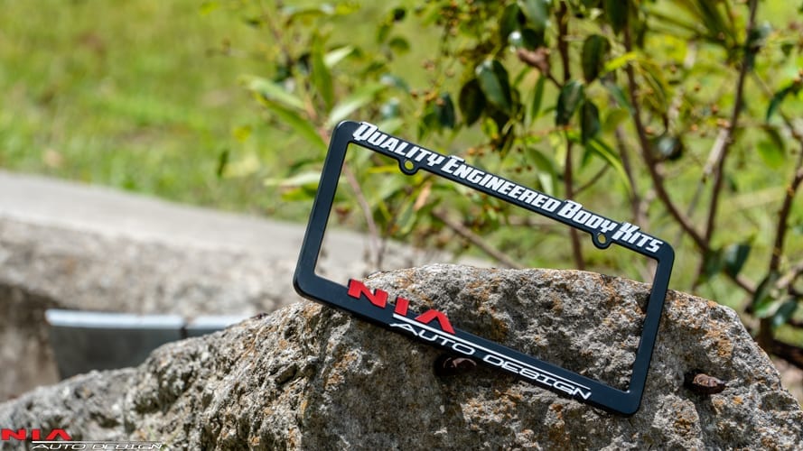 NIA License Plate Frame
