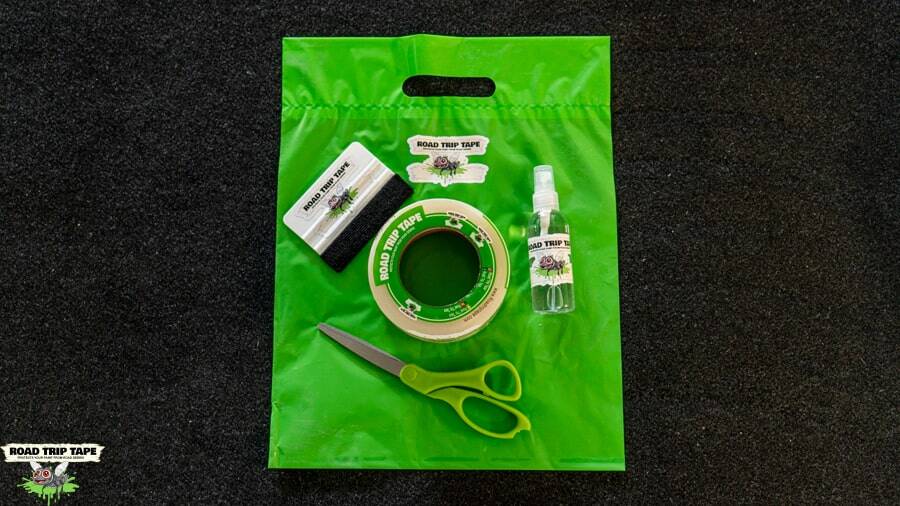 Road Trip Tape Starter Kit: 1 Roll + Squeege + Application Cleaner + Scissors