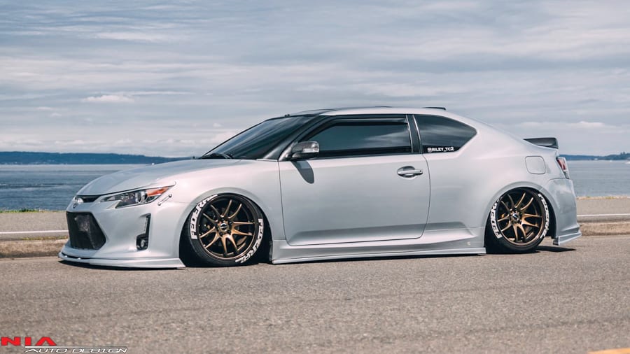 scion tc 2011 2012 2013 2014 2015 2016 side skirt splitter lip