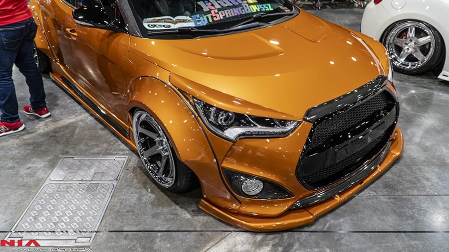 Hyundai Veloster Turbo Full Splitter (Front, Sides, Rears) 2011-18