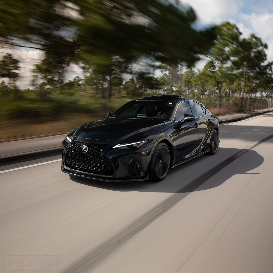 Lexus IS300, IS350, F-Sport Front bumper NIA Splitter Lip Body Kit (2021-2025)