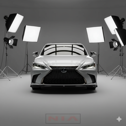 Lexus ES250 ES350 ES300h Front Splitter lip body Kit 2019-2025