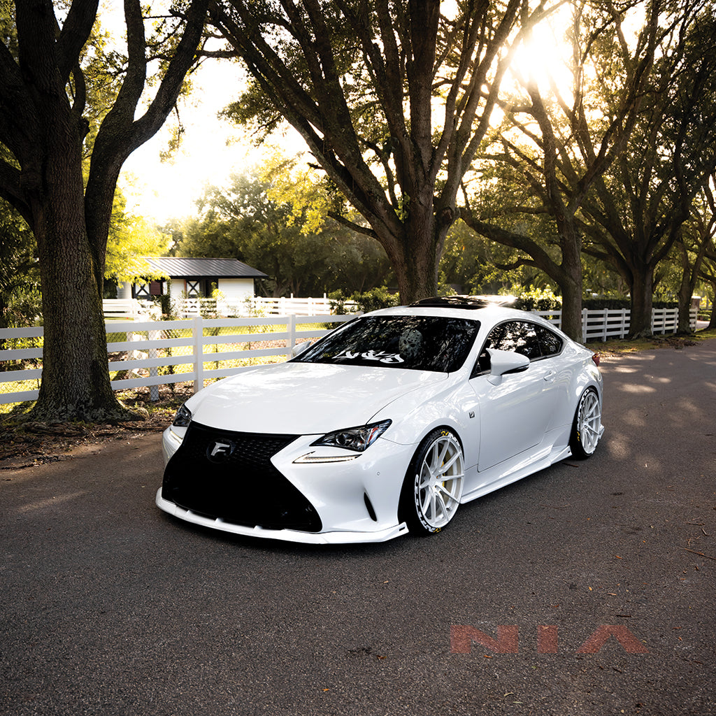 Lexus RC NIA Full Splitter Kit (5pcs Front, Sides, Rears) 2015-18