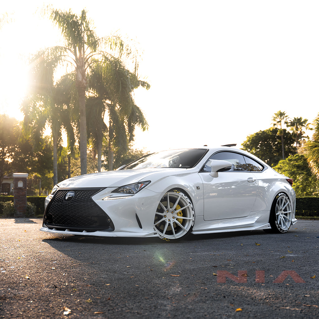 NIA Side Skirt Splitter Lip for: Lexus RC (2015-25)