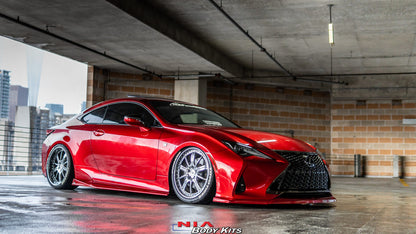 Lexus RC 300, 350 NIA Full Splitter lip bodyKit (5pcs- Front, Sides, Rears) 2019-2025