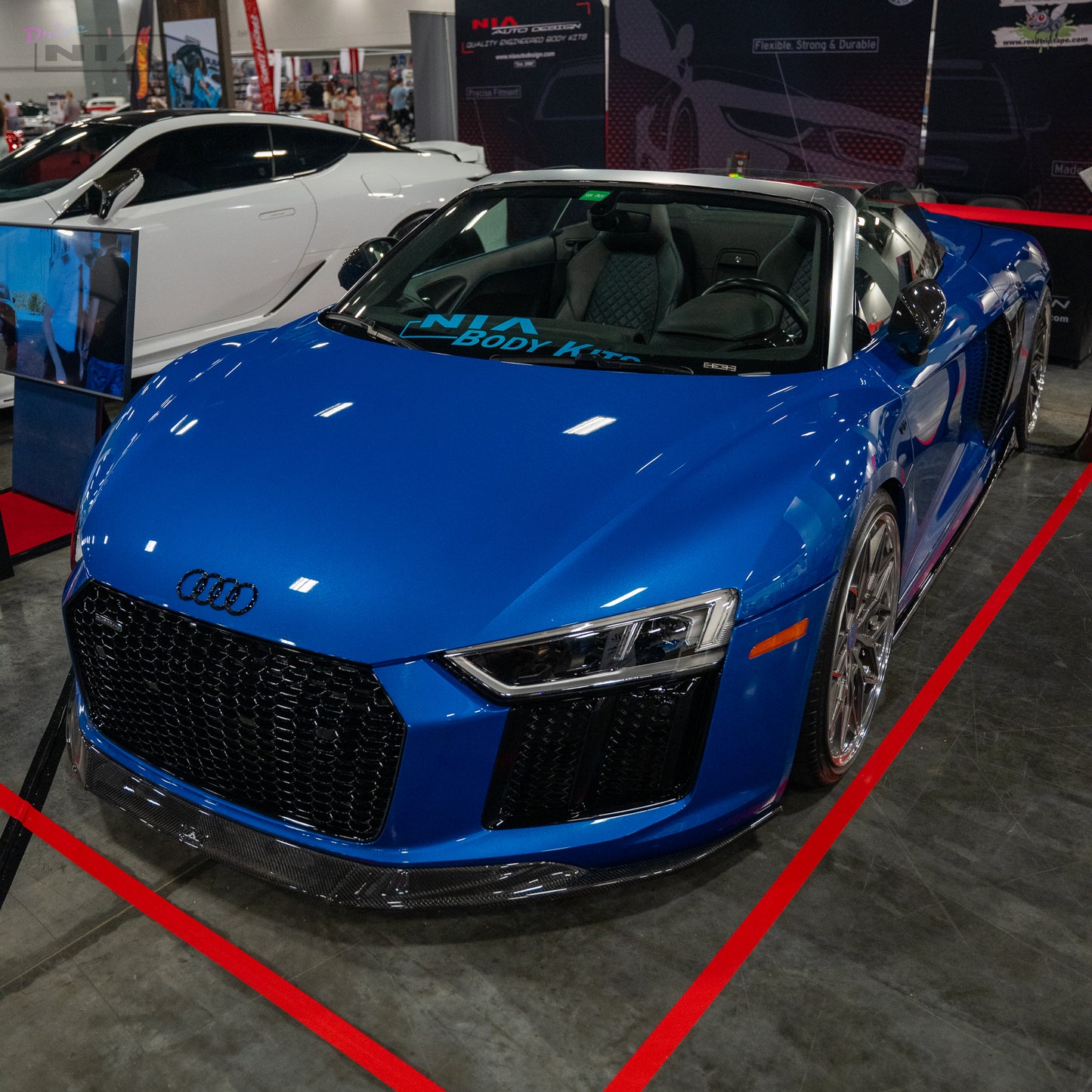 Audi R8 Front NIA Splitter Lip Body Kit 2015-2019