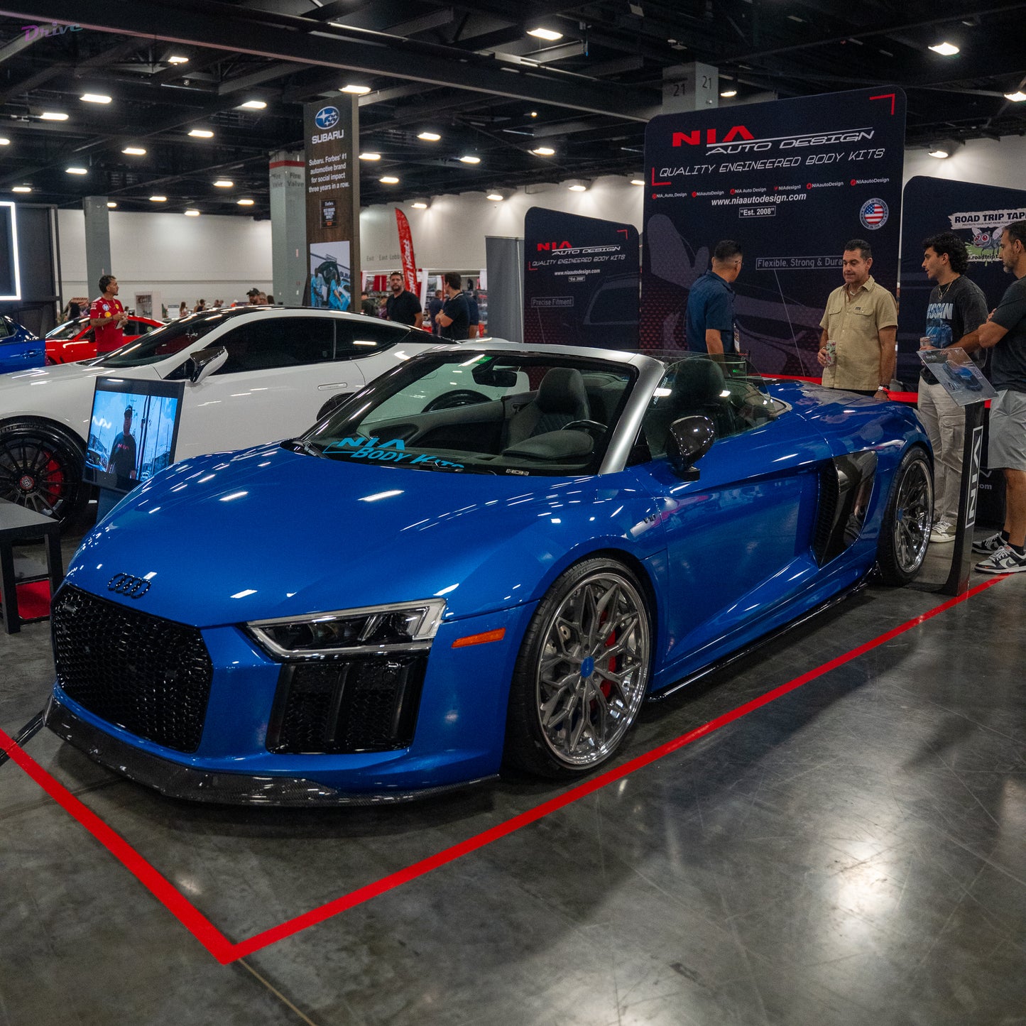 Audi R8 Front NIA Splitter Lip Body Kit 2015-2019