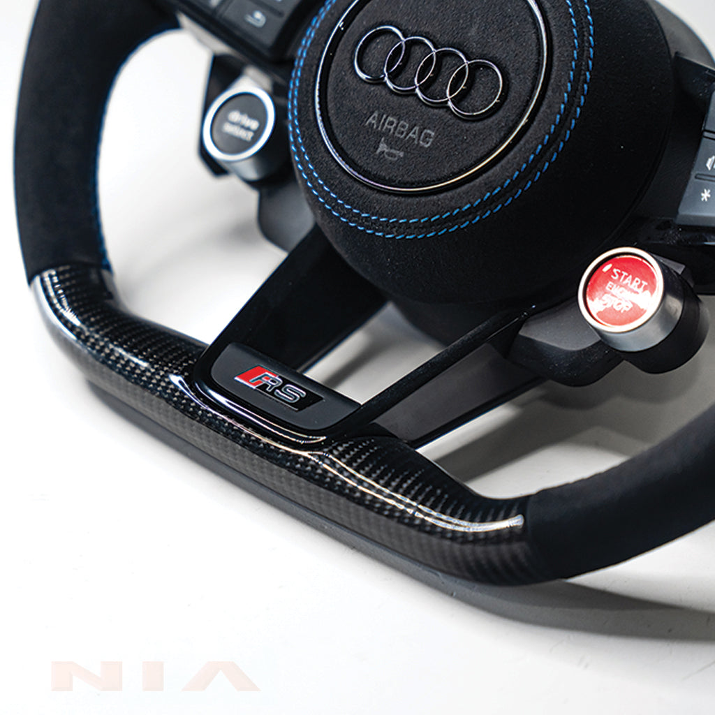 Audi R8 2017-2023 Carbon Fiber Steering Wheel