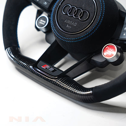 Audi R8 2017-2023 Carbon Fiber Steering Wheel