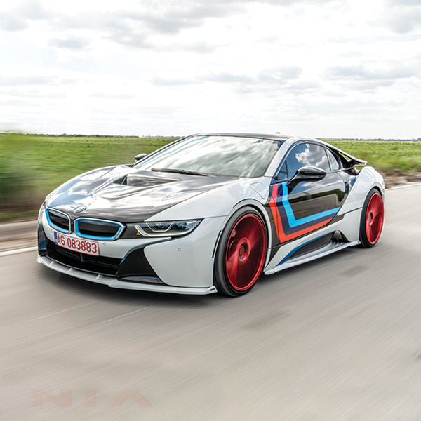 BMW i8 Roadster NIA Full Splitter Kit (Front, Sides, Rears) 2019