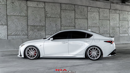 Lexus IS-300, IS-350, IS500, Base and F-Sport NIA Side Skirt Splitter Lip (2021-2025)