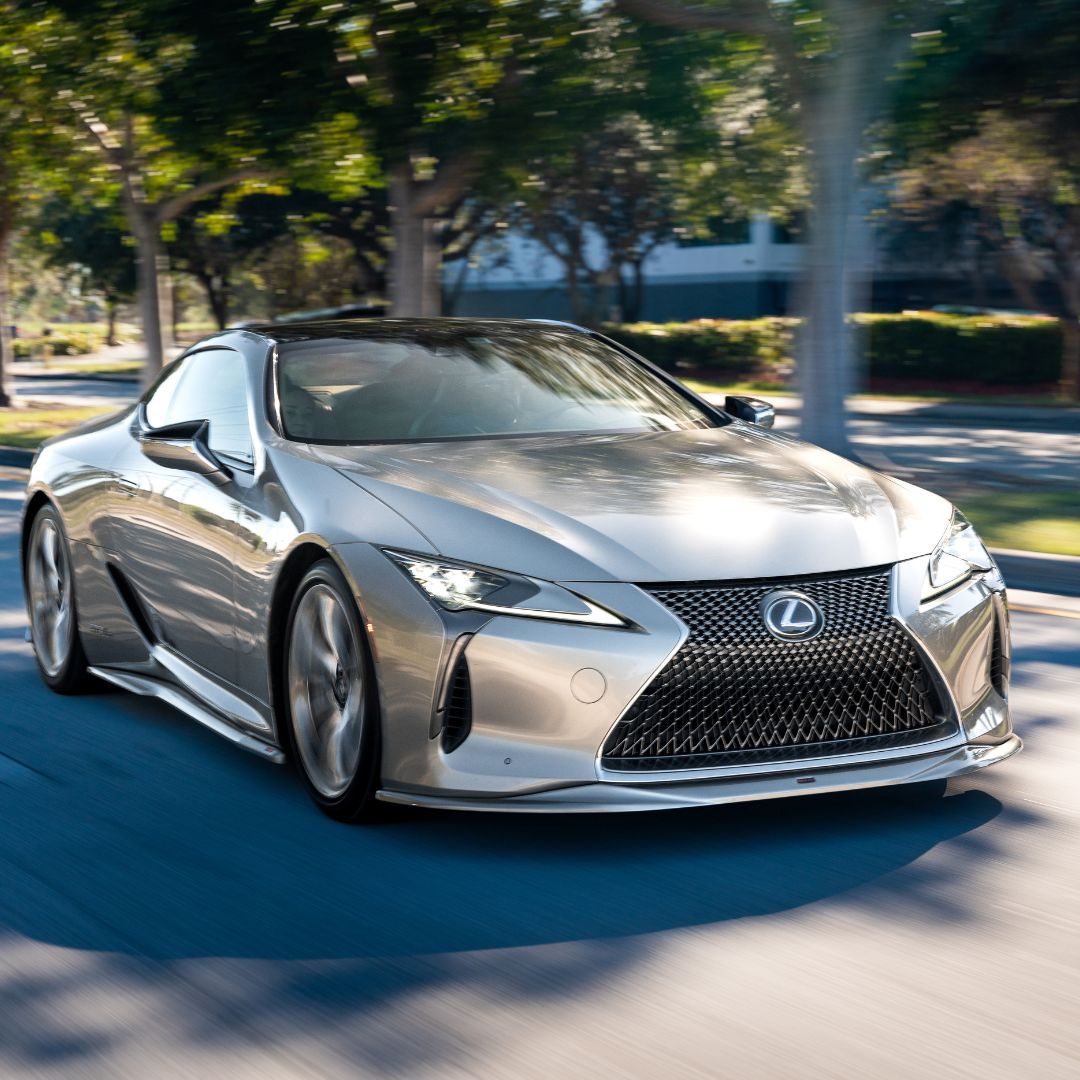 Lexus LC 500 Full NIA Splitter Lip Body Kit+Spoiler 2018-25 (6 pcs) (*Spoiler Is NOT Compatible with Convertibles)