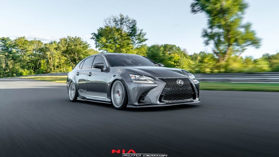 Lexus GS Front NIA Splitter Lip body Kit  (2016-2020)