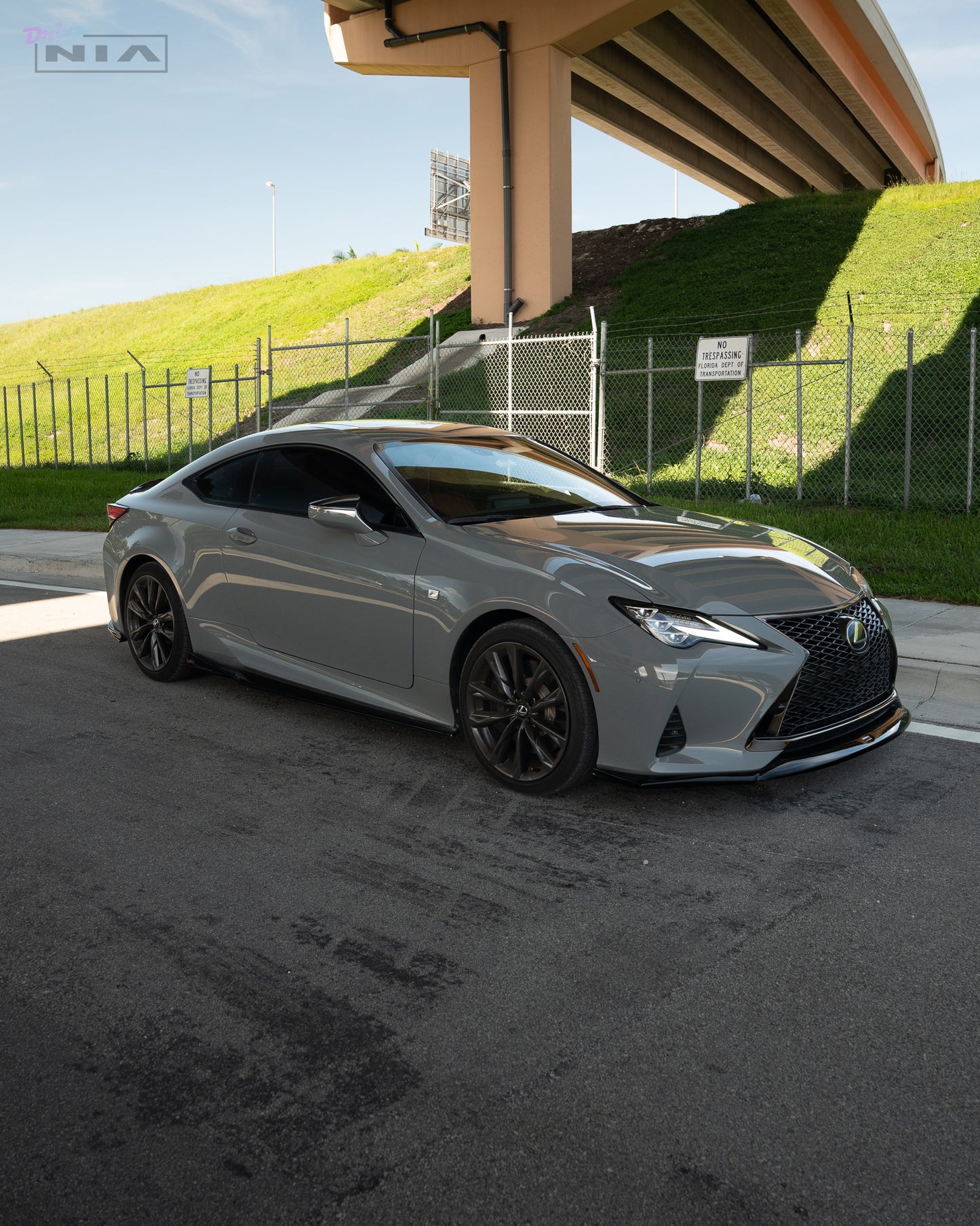 Lexus RC 300, 350 NIA Full Splitter lip bodyKit (5pcs- Front, Sides, Rears) 2019-2025