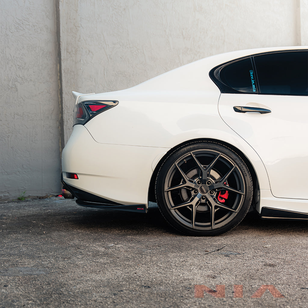 Lexus GS-F NIA Rear Lip Spats (2016-20)