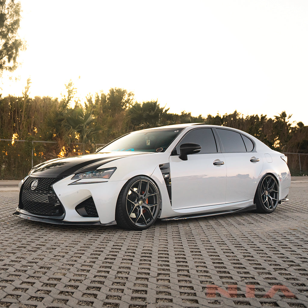 Lexus GS-F NIA Side Skirts splitter lip body kit (2016-20)