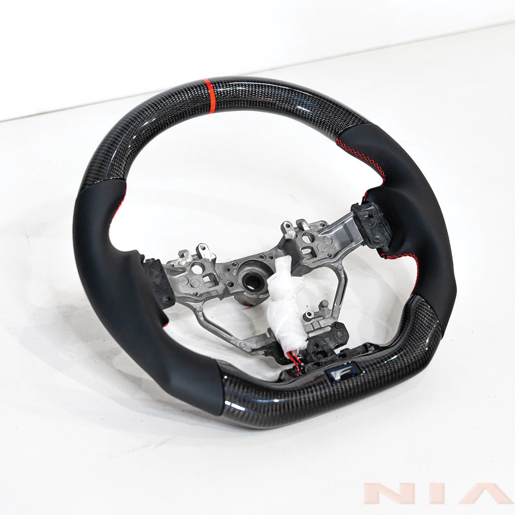 Lexus IS 2021-2024 Carbon Fiber Steering Wheel With Inserts