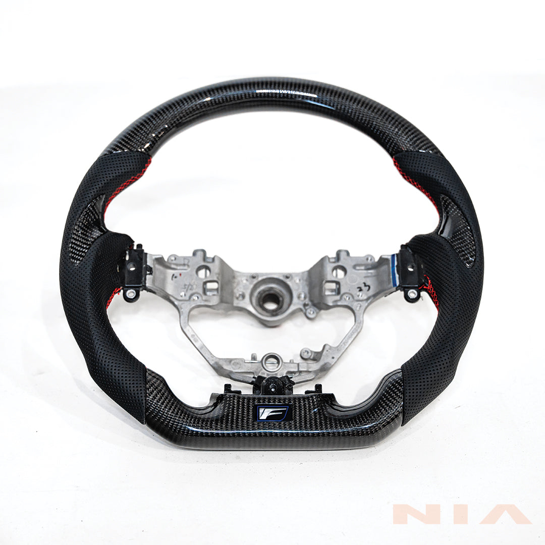 Lexus IS 2021-2024 Carbon Fiber Steering Wheel With Inserts