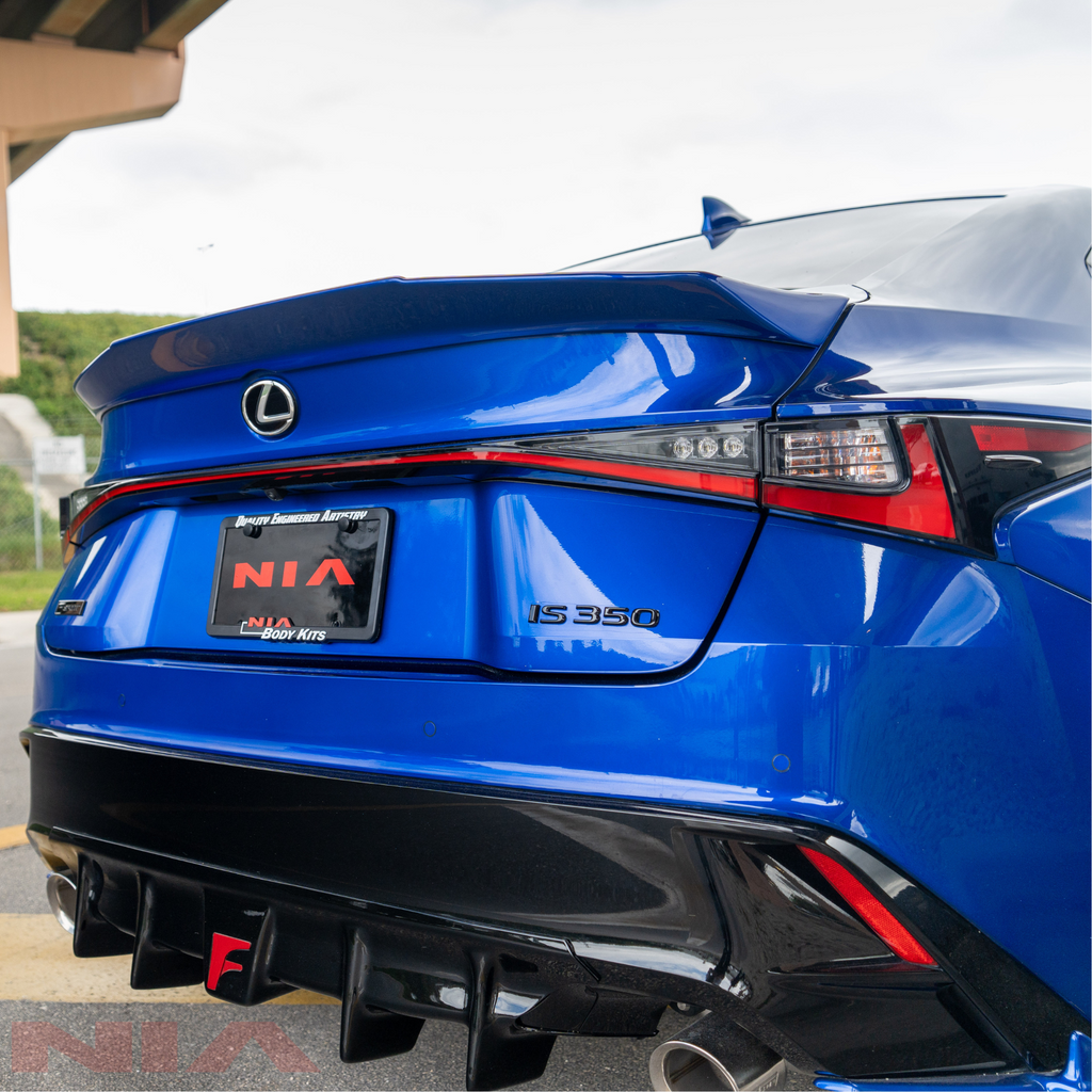 Lexus IS Rear Trunk Duck Tail Lid Spoiler Wing 2021-2025