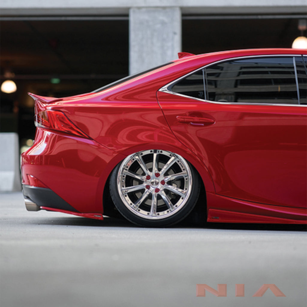 Lexus IS300 IS350 IS200T Rear Spats NIA Splitter Lip Body Kit 2017-2020