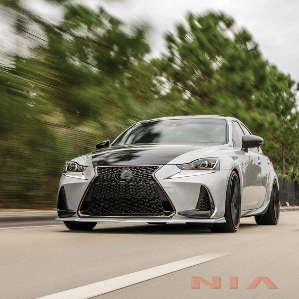 Lexus IS300 IS350 IS200T Front NIA Splitter Lip Body Kit 2017-2020