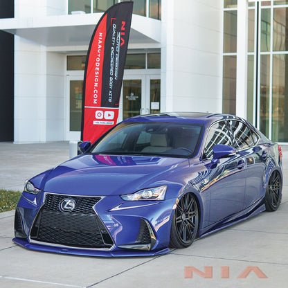 Lexus IS300 IS350 IS200T Front NIA Splitter Lip Body Kit 2017-2020