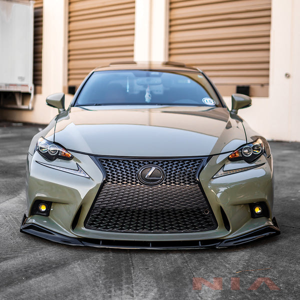 Lexus IS F Sport 2014 16 Front NIA Splitter Lip Body Kit Nia Body Kits