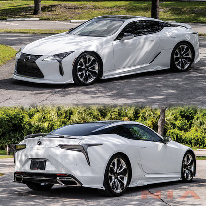 Lexus LC 500 Full NIA Splitter Lip Body Kit 2018-25 (5pcs)