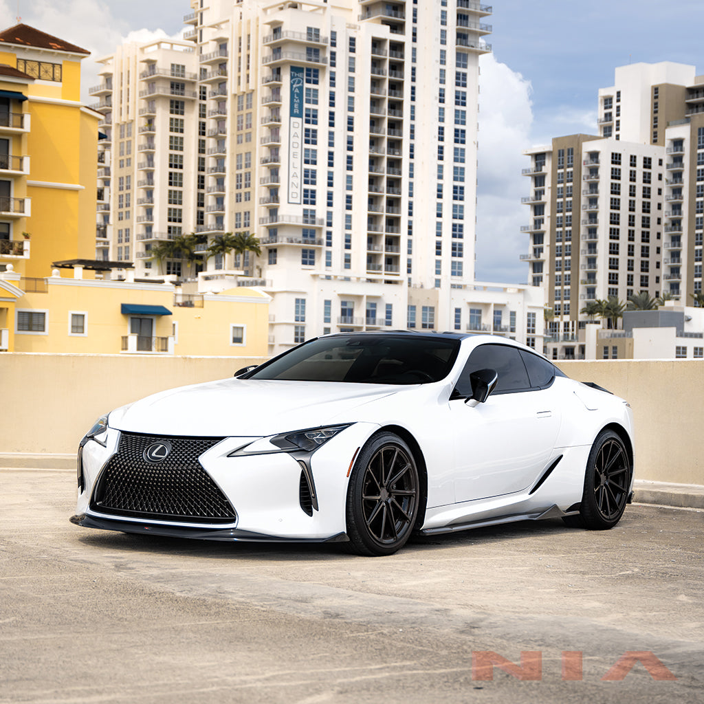 Lexus LC 500 NIA Side Skirt Splitter Extensions 2018-25