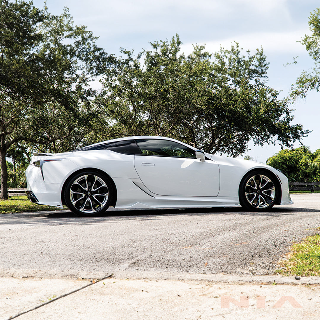 Lexus LC 500 NIA Side Skirt Splitter Extensions 2018-25