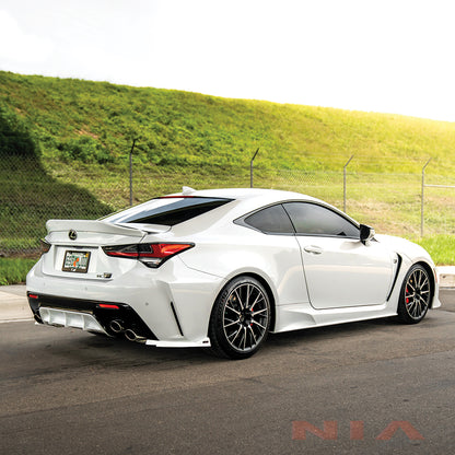 Lexus RC-F NIA Rear Bumper Lip Spats 2020-2025