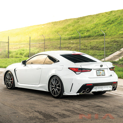 Lexus RC-F NIA Rear Bumper Lip Spats 2020-2025