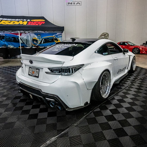 Lexus RC F-Sport, Base Model Ducktail Spoiler V2 2015-2025 in ABS
