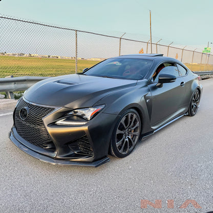 Lexus RC-F NIA Side Skirts Splitter Lip (2015-19)