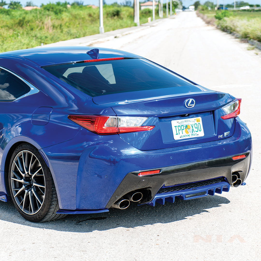 Lexus RC-F NIA Rear Bumper Lip Spats (2015-19)