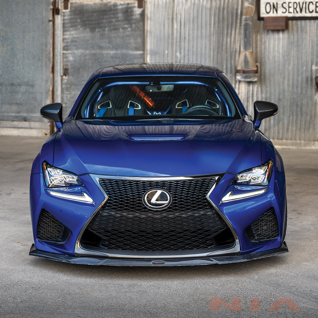 Lexus RC-F Front NIA Splitter Lip Body Kit (2015-19) – Nia Body Kits
