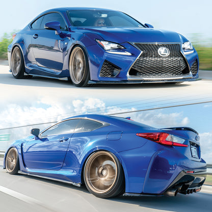 Lexus RC-F NIA Full Splitter Lip Kit (Front, Sides, Rears) (2015-19)